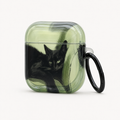 Black Cat AirPods Case