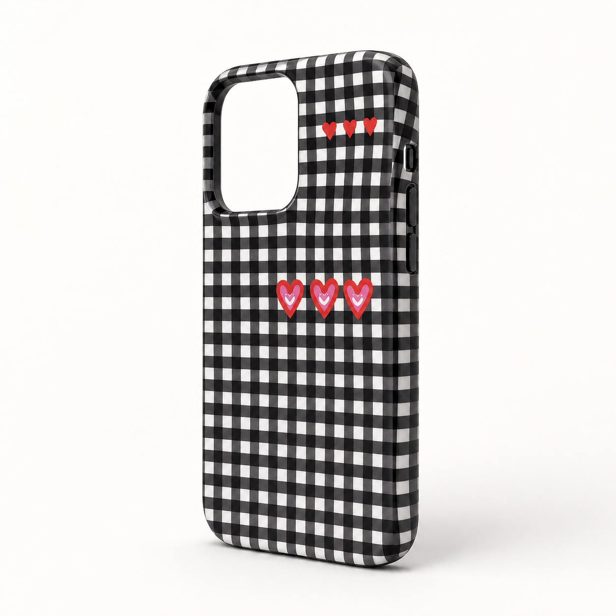 Gingham Hearts Case